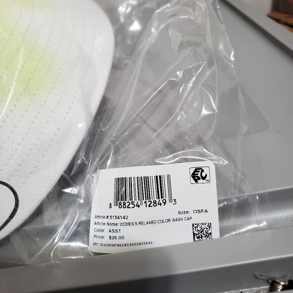 Adidas Womens Lime Green Wash Cap Strapback Hat Adjustable OSFA #5154142 NWT - Picture 7 of 10